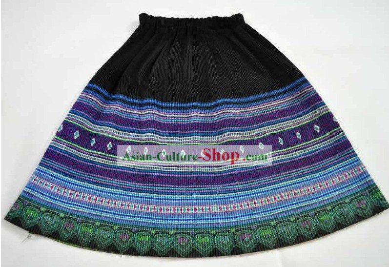 Miao Minority Classical Skirt for Women