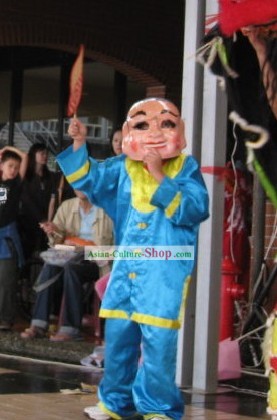 Happy Celebration Laughing Mask and Costumes Set