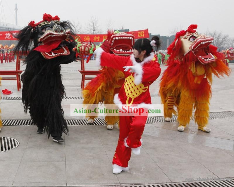 Happy New Year Lion Dance Leading Dancer Uniform