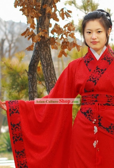 Ancient Style Chinese Wedding Suit for Women