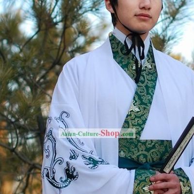 Traditional Chinese Dragon Outfit for Men