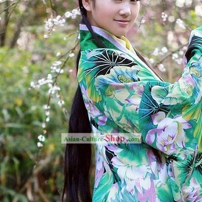 Ancient Chinese Princess Lotus Suit Complete Set for Women