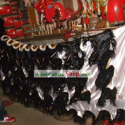 Black Sheep Fur White Undercover Lion Dance Body Tail Pants Claws Set
