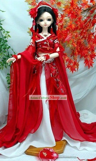 Ancient Chinese Princess Clothing Complete Set