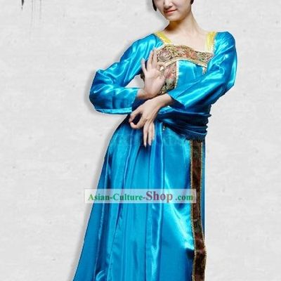 Tang Dynasty Imperial Dance Costume and Headpiece