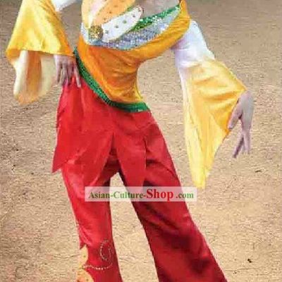Chinese Jasmine Flower Dance Costumes for Women