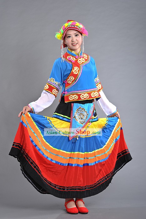 Chinese Minority Dance Outfit for Women