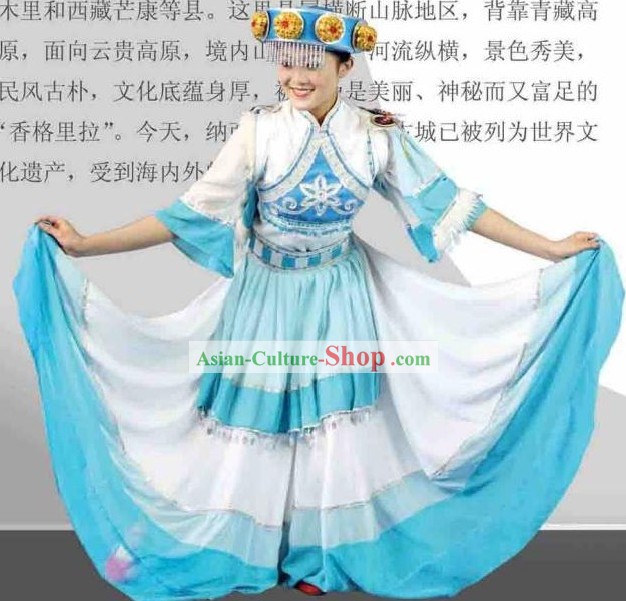 Naxi Ethnic Dance Costumes