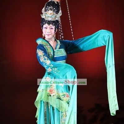 Ancient Beauty Xi Shi Costumes and Headpiece Complete Set