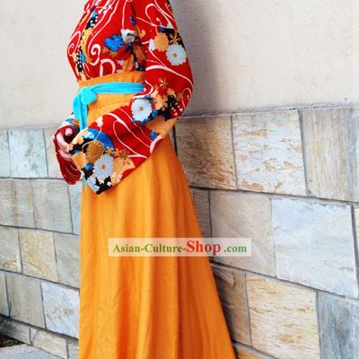 Ancient Butterfly Han Fu Clothing