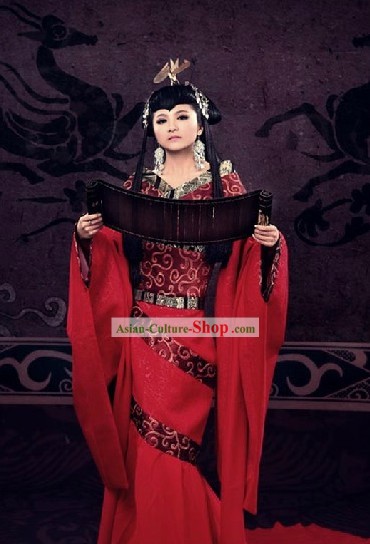 Chinese Classical Wedding Hanfu Clothing Set for Women