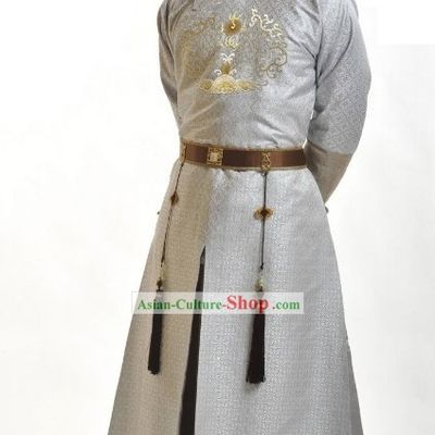 Ancient Chinese Qing Dynasty Prince Costume Set