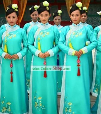 Qing Dynasty Palace Imperial Maid Costume