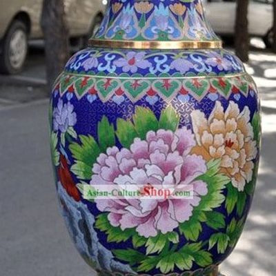 Chinese Classic Cloisonne Vase