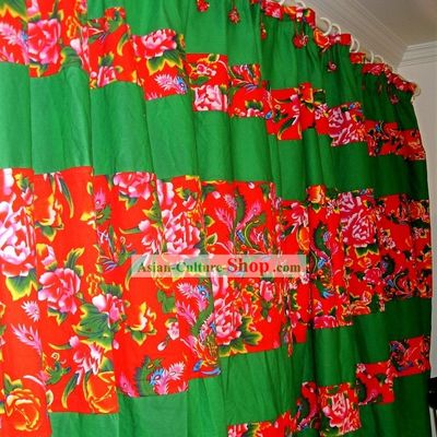 Traditional Chinese Custom Made Wedding Curtain Complete Set
