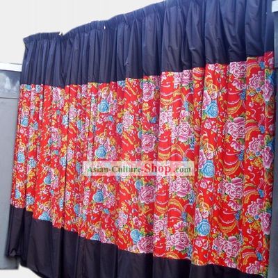 Traditional Chinese Custom Made Wedding Curtain Complete Set