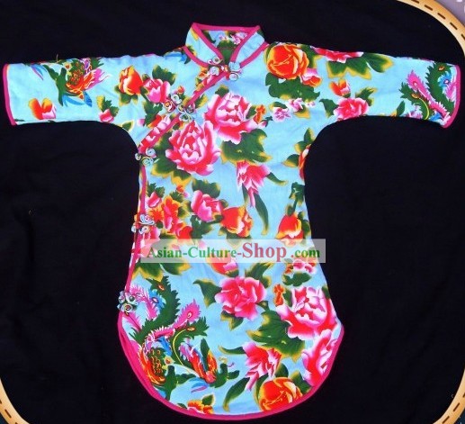 Traditional Chinese Lunar New Year Cheongsam for Children