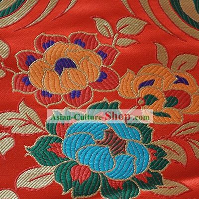 Traditional Chinese Tibetan Brocade Fabric