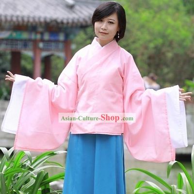 Ancient Chinese Hanfu Clothing Complete Set