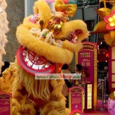 Display and Collection Handmade Lion Dance Costume Complete Set