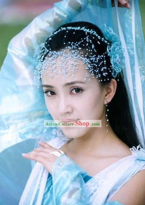 Blue Peace Princess Hair Accessories Set