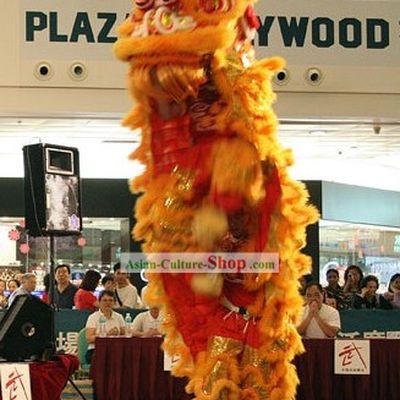 Business Lucky Opening Ceremony Lion Dance Costume Complete Set