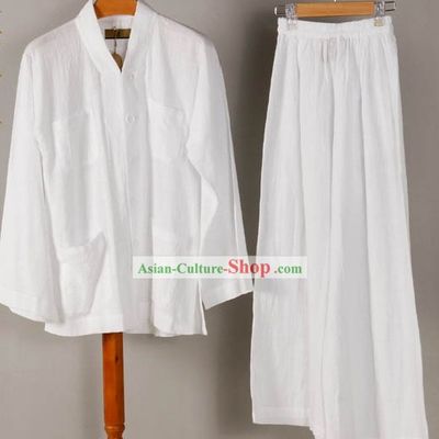 Pure Wise Man Plain White Outfit