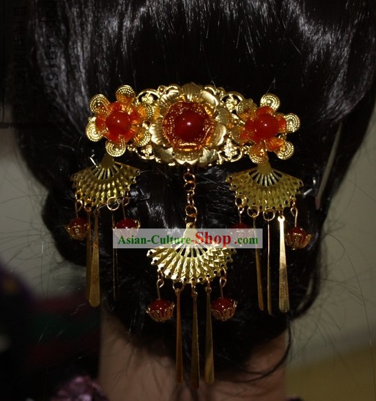 Traditional Chinese Handmade Headpiece for Women