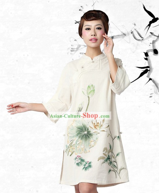 Traditional Chinese Female Tang Blouse