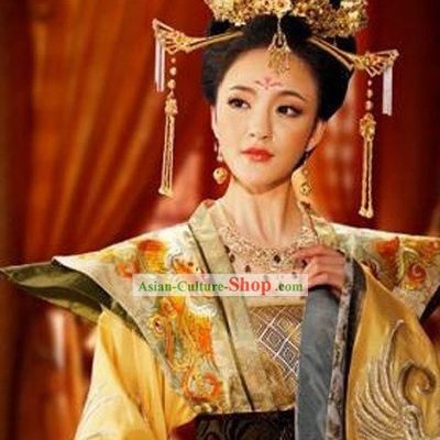 Ancient Chinese Tang Dynasty Princess Hair Accessories Complete Set