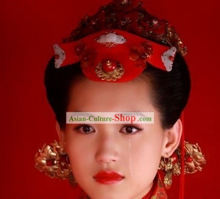Ancient Chinese Ming Dynasty Wedding Hair Accessories for Women