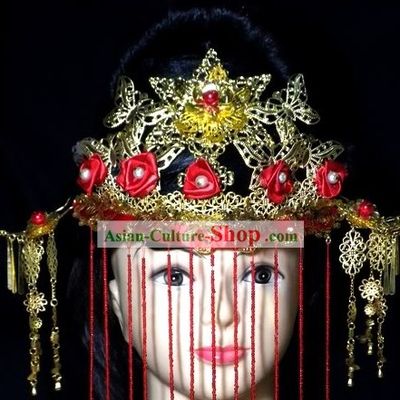 Ancient Chinese Brides Wedding Phoenix Hat