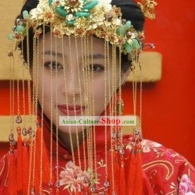 Ancient Chinese Brides Wedding Phoenix Coronet