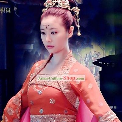 Ancient Chinese Empress Headpiece Complete Set