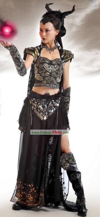 Ancient Chinese Witch Costume Complete Set