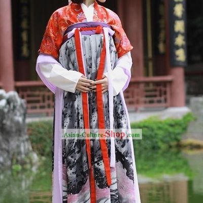 Ancient Chinese Tang Dynasty Clothing for Women