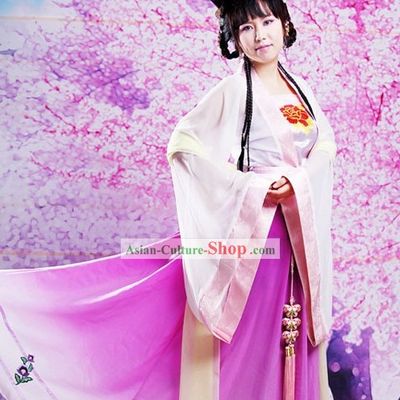 Ancient Chinese Tang Dynasty Hanfu Dress for Women
