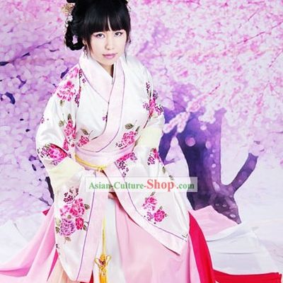 Ancient Chinese Princess Hanfu Clothing Complete Set