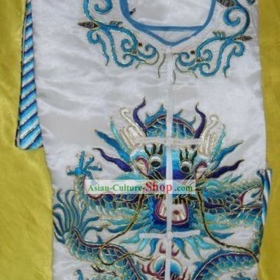 Chinese Beijing Opera Dragon Costume and Hat for Men