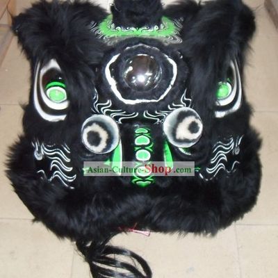 Classic Liu Bei Tiger Stripe Pattern Lion Dance Costumes Complete Set
