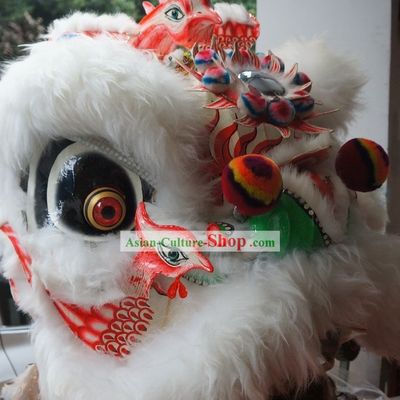 Supreme Chinese Handmade Phoenix Lion Dancing Costume Complete Set