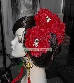 Ancient Chinese Beauty Hair Accessories and Earrings