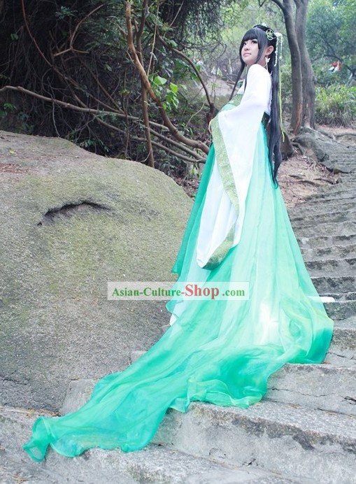 Ancient Chinese Fairy Lady Costumes Complete Set