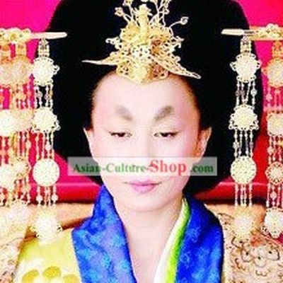 Ancient Chinese Tang Dynasty Women Emperor Hair Accessories