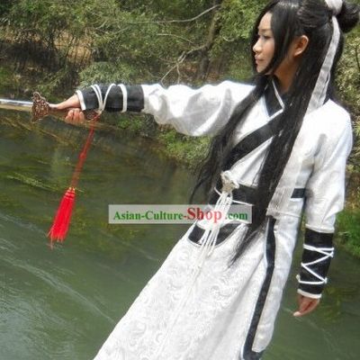Ancient Chinese Swordsman Costume Complete Set