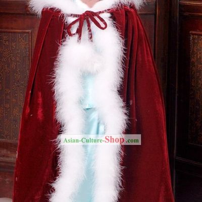 Ancient Chinese Long Winter Shawl for Kids