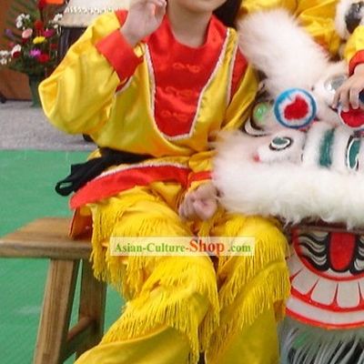 Traditional Chinese Lion Dance and Dragon Dance Suit