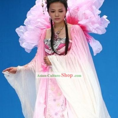 Chinese Ancient Flower Fairy Costumes Complete Set