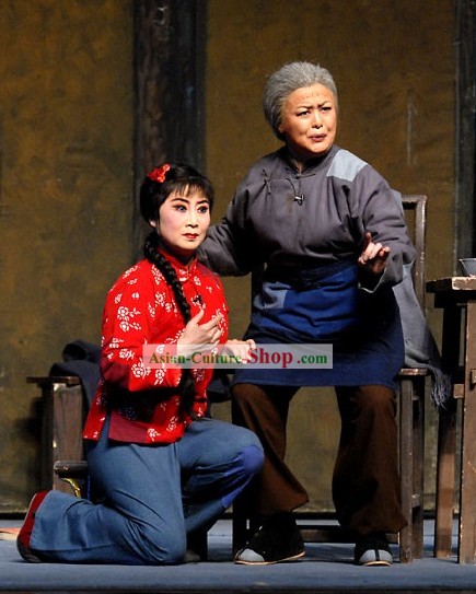 The Red Lantern Peking Opera Costumes 2 Sets