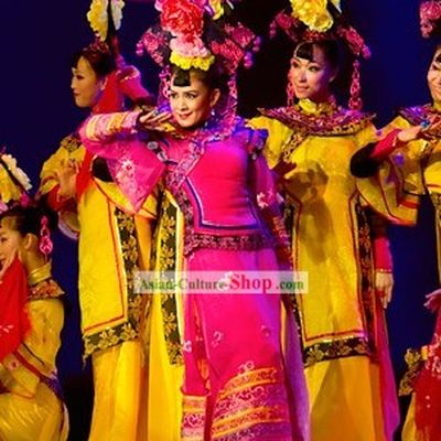 Chinese Princess Clothing and Hat Set